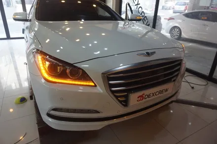 제네시스DH 380 4등식 듀얼 HID 헤드램프 튜닝 후기 / 대전 서구 도안동