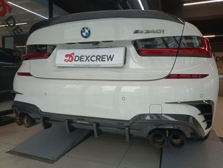 BMW G20 M340i  블랙 크롬 머플러 팁 (트윈) 장착 / 대전 서구