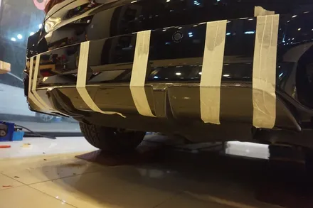 BMW X5 M50D 순정 리얼 카본 바디킷 튜닝 후기 / 대전 서구 도안동
