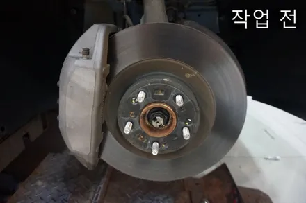 제네시스 DH 순정 만도4P 에서 스톨츠 6P/4P 브레이크 인스톨 / 대전 서구 도안동