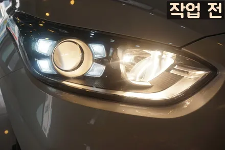 올뉴 K3 순정 led 전조등 및 2열 에어벤트 (리어송풍구) 튜닝! 덱스크루 대전 리뷰 / 대전 서구