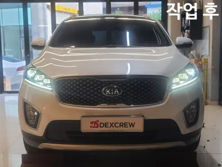 올뉴 쏘렌토에서 더뉴 쏘렌토 LED DBL 헤드라이트(전조등)순정 옵션 추가 튜닝! / 대전 서구