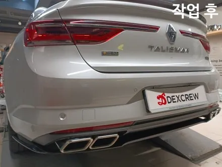 SM6 순정형 듀얼 머플러(배기) 및 사각 듀얼 팁 튜닝!! / 대전 서구