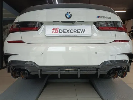 BMW G20 M340i  블랙 크롬 머플러 팁 (트윈) 장착 / 대전 서구