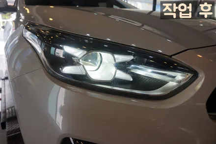 올뉴 K3 순정 led 전조등 및 2열 에어벤트 (리어송풍구) 튜닝! 덱스크루 대전 리뷰 / 대전 서구
