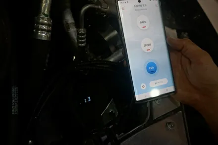 벤츠 E220D 독일 정품 레이스칩 GTS BLACK APP / 대전 서구