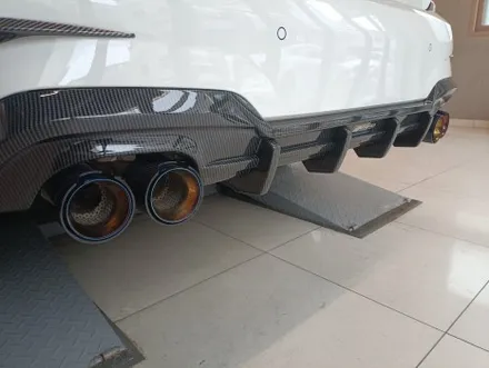 BMW G20 M340i  블랙 크롬 머플러 팁 (트윈) 장착 / 대전 서구