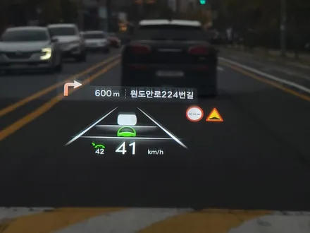 신형 제네시스 G90 RS4 자동차 HUD(헤드업 디스플레이)는 순정이 최고입니다! / 대전 서구