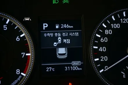 싼타페TM 후측방 경보 시스템 (BSD) 후측방 사각지대 안전을 도와주는 순정 옵션 튜닝!! / 대전 서구