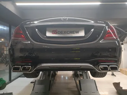 벤츠 S350D JSR 액티브 사운드(G1, C1), 순정형 듀얼 머플러에 AMG 배기 팁까지~!! / 대전 서구