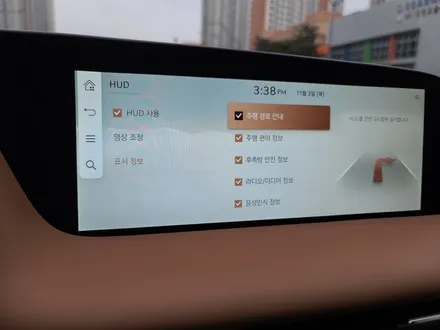 신형 제네시스 G90 RS4 자동차 HUD(헤드업 디스플레이)는 순정이 최고입니다! / 대전 서구