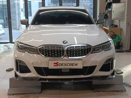 BMW G20 M340i  블랙 크롬 머플러 팁 (트윈) 장착 / 대전 서구