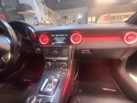 벤츠 SLC 43 amg 자동차 실내 무드등으로 분위기 전환하기! / 대전 서구
