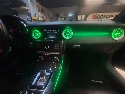 벤츠 SLC 43 amg 자동차 실내 무드등으로 분위기 전환하기! / 대전 서구