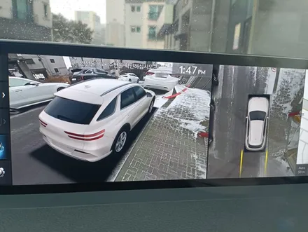 제네시스 GV70 EV 전기차에 순정 서라운드 뷰 SVM(어라운드 뷰) 시공하면 +후측방 모니터와 증강 현실 내비게이션까지!!옵션 추가 튜닝 후기 / 대전 서구 도안동