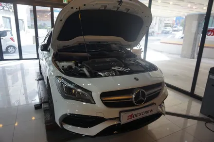 벤츠 CLA 45 AMG 레이스칩 GTS BLACK +APP 튜닝 후기 / 대전 서구 도안동