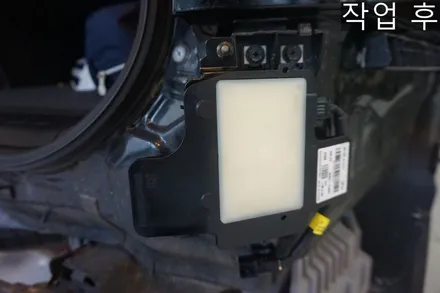 더뉴모하비 튜닝 , 순정 bsd 후측방 경보시스템 인스톨. / 대전 서구 도안동