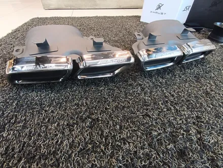 벤츠 S350D JSR 액티브 사운드(G1, C1), 순정형 듀얼 머플러에 AMG 배기 팁까지~!! / 대전 서구