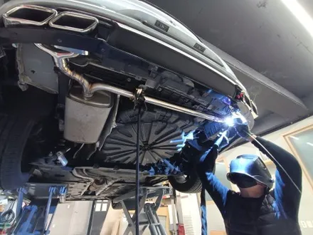 SM6 순정형 듀얼 머플러(배기) 및 사각 듀얼 팁 튜닝!! / 대전 서구