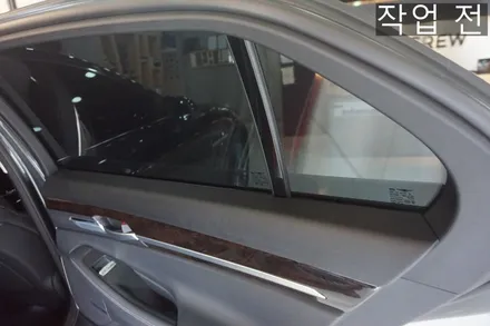 제네시스G90 순정 리어 전동커튼 및 자동차(차량) 뒷좌석 리어 모니터 !!시공!! / 대전 서구 도안동