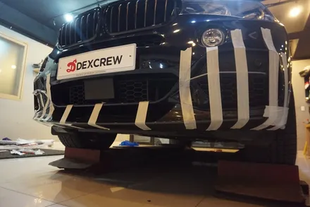 BMW X5 M50D 순정 리얼 카본 바디킷 튜닝 후기 / 대전 서구 도안동