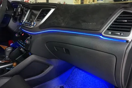 올뉴투싼 RGB 어플 제어 엠비언트 무드등 ! / 대전 서구