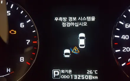 더뉴 K9 후측방 경보시스템 (bsd)  순정 퀀텀 그릴 교체 튜닝! / 대전 서구