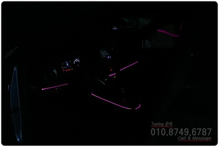 올뉴K3 GT LED 엠비언트 무드등 튜닝으로 실내 분위기 UP~!! 로드아우터 동탄점