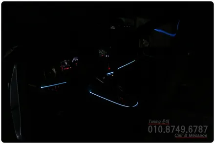올뉴K3 GT LED 엠비언트 무드등 튜닝으로 실내 분위기 UP~!! 로드아우터 동탄점