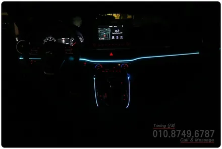 올뉴K3 GT LED 엠비언트 무드등 튜닝으로 실내 분위기 UP~!! 로드아우터 동탄점