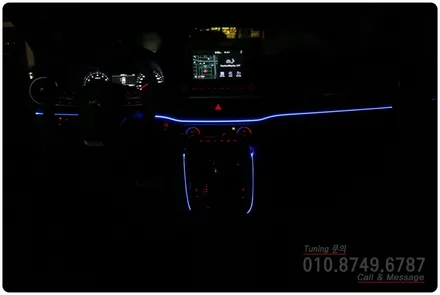올뉴K3 GT LED 엠비언트 무드등 튜닝으로 실내 분위기 UP~!! 로드아우터 동탄점