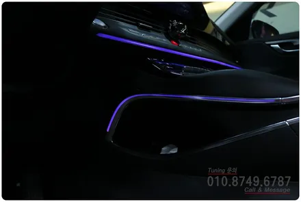 더뉴 그랜저iG 순정 LED 엠비언트 무드등 튜닝~ 로드아우터동탄점