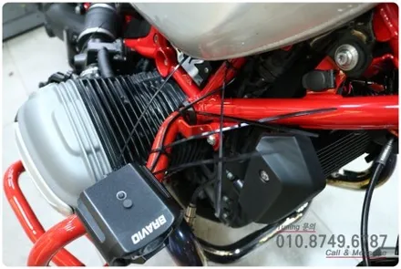 BMW R12 NineT 나인티 LED 안개등 장착｜구조변경 튜닝 후기｜로드아우터 동탄점