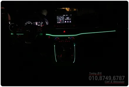 올뉴K3 GT LED 엠비언트 무드등 튜닝으로 실내 분위기 UP~!! 로드아우터 동탄점