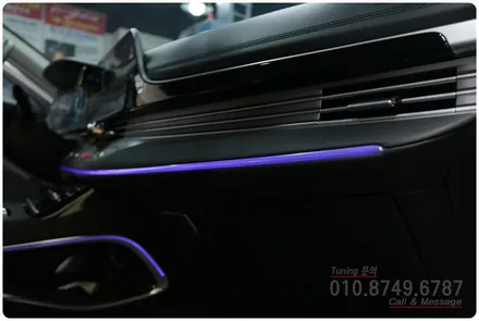 더뉴 그랜저iG 순정 LED 엠비언트 무드등 튜닝~ 로드아우터동탄점