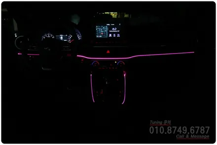 올뉴K3 GT LED 엠비언트 무드등 튜닝으로 실내 분위기 UP~!! 로드아우터 동탄점