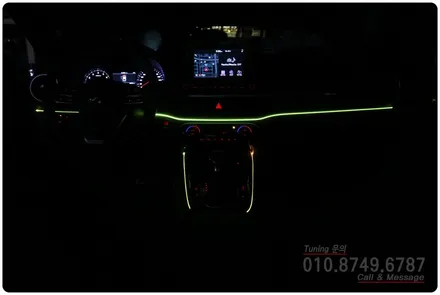 올뉴K3 GT LED 엠비언트 무드등 튜닝으로 실내 분위기 UP~!! 로드아우터 동탄점
