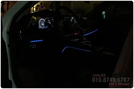 더뉴 그랜저iG 순정 LED 엠비언트 무드등 튜닝~ 로드아우터동탄점