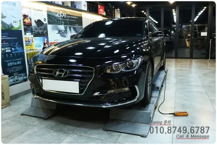 그랜저iG 휠보레 레드 장착으로 휠기스 스크레치를 보호할 수 있어요~!!동탄 휠보레