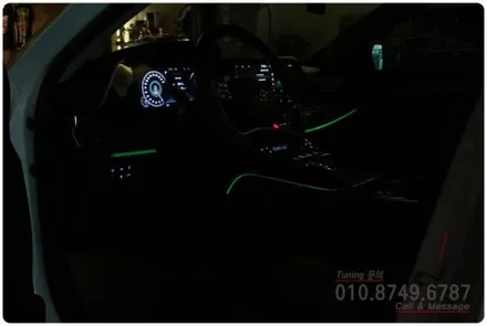 더뉴 그랜저iG 순정 LED 엠비언트 무드등 튜닝~ 로드아우터동탄점