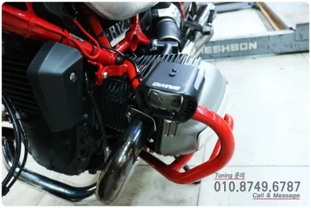 BMW R12 NineT 나인티 LED 안개등 장착｜구조변경 튜닝 후기｜로드아우터 동탄점