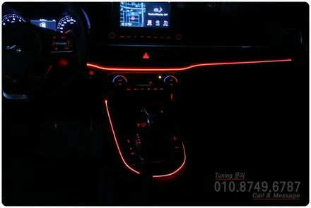 올뉴K3 GT LED 엠비언트 무드등 튜닝으로 실내 분위기 UP~!! 로드아우터 동탄점