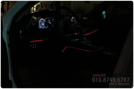 더뉴 그랜저iG 순정 LED 엠비언트 무드등 튜닝~ 로드아우터동탄점