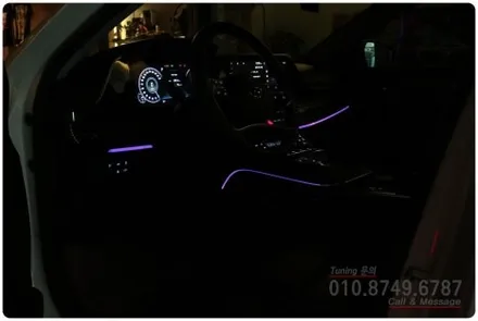 더뉴 그랜저iG 순정 LED 엠비언트 무드등 튜닝~ 로드아우터동탄점