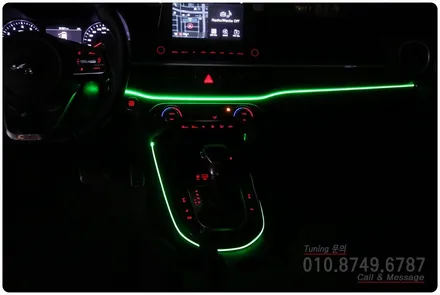 올뉴K3 GT LED 엠비언트 무드등 튜닝으로 실내 분위기 UP~!! 로드아우터 동탄점