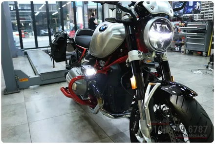 BMW R12 NineT 나인티 LED 안개등 장착｜구조변경 튜닝 후기｜로드아우터 동탄점