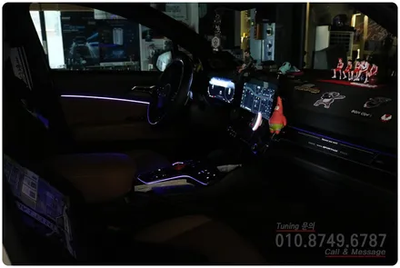 스포티지 NQ5 순정형 엠비언트 무드등 튜닝 어떠세요? 로드아우터동탄점
