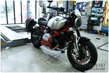 BMW R12 NineT 나인티 LED 안개등 장착｜구조변경 튜닝 후기｜로드아우터 동탄점