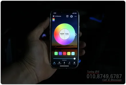 올뉴K3 GT LED 엠비언트 무드등 튜닝으로 실내 분위기 UP~!! 로드아우터 동탄점