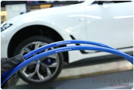 BMW i4 휠기스 방지 휠보레 장착으로 휠보호와 라인튜닝~ 로드아우터동탄점